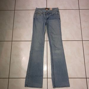 XOXO light wash bootcut jeans